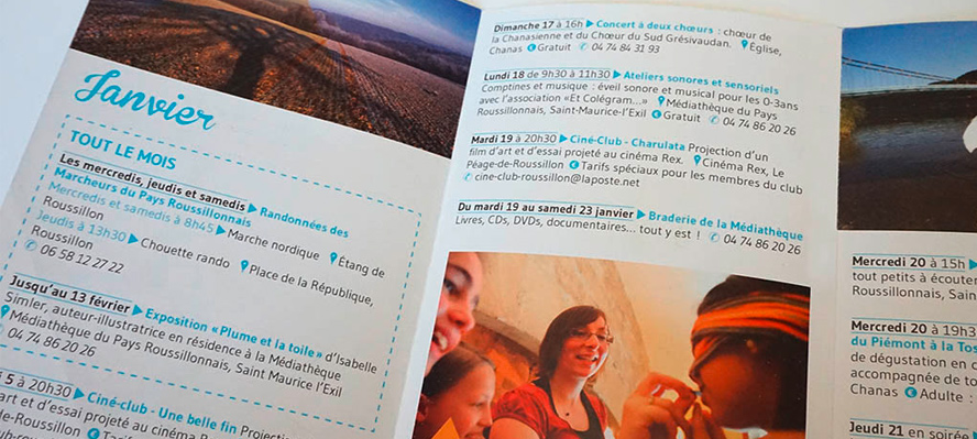 Guide touristique du Pays Roussillonnais, livret